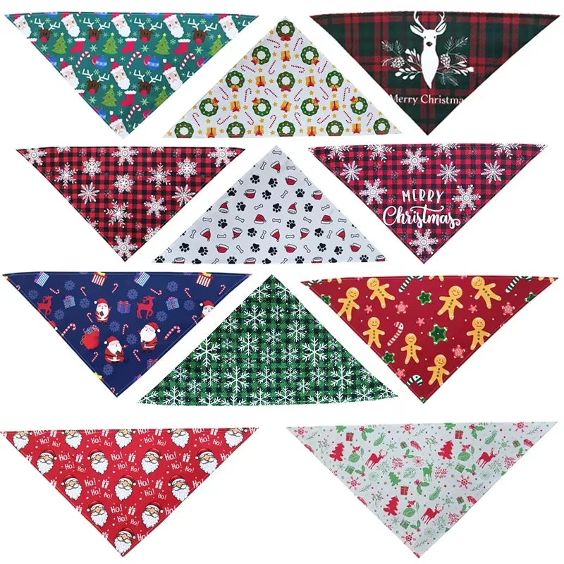 Christmas pet bandana product detail