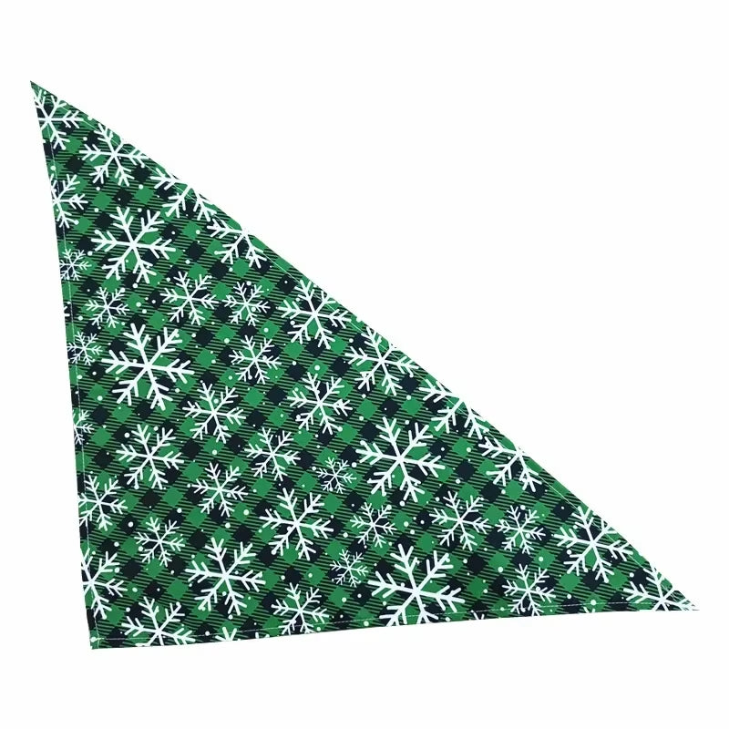 Christmas pet bandana festive design
